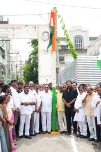 The coalition government is committed to the development of Rajamahendravaram city with complete infrastructure facilities required by the people at the highest standards. – Everyone should take a resolve to be united beyond caste, religion, region differences – MLA Adireddy Srinivas’ call on the occasion of 80th Independence Day